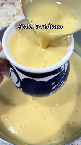 Atole de plátano #parati #postres #mexicanfood #recetas #recetasfaciles 