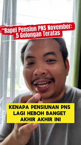 Rapel gaji pensiunan PNS cair November 2025! Siapa 5 golongan yang untung paling gede? Opini kontroversial di akhir 👀 Baca full beritanya di: https://lombokpost.jawapos.com/metropolis/1506748104/rapel-gaji-pensiunan-pns-cair-november-ternyata-5-golongan-ini-yang-dapat-paling-tinggi?page=2 #PensiunanPNS #RapelGaji #BeritaViral #PNS #TikTokNews”
