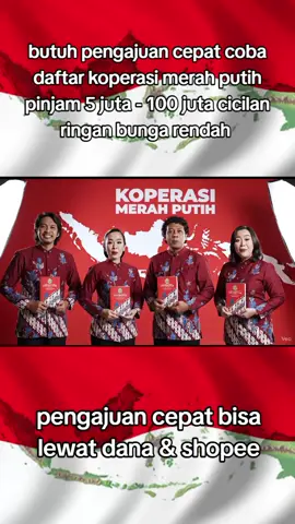 butuh pengajuan cepat coba daftar koperasi merah putih yang sudah di resmikan Prabowo, pinjaman cocok untuk yang lagi membutuhkan  #koperasimerahputih #cukupktpcair  #pinjamancepat  #terbaru2025  #fyppppppppppppppppppppppp 