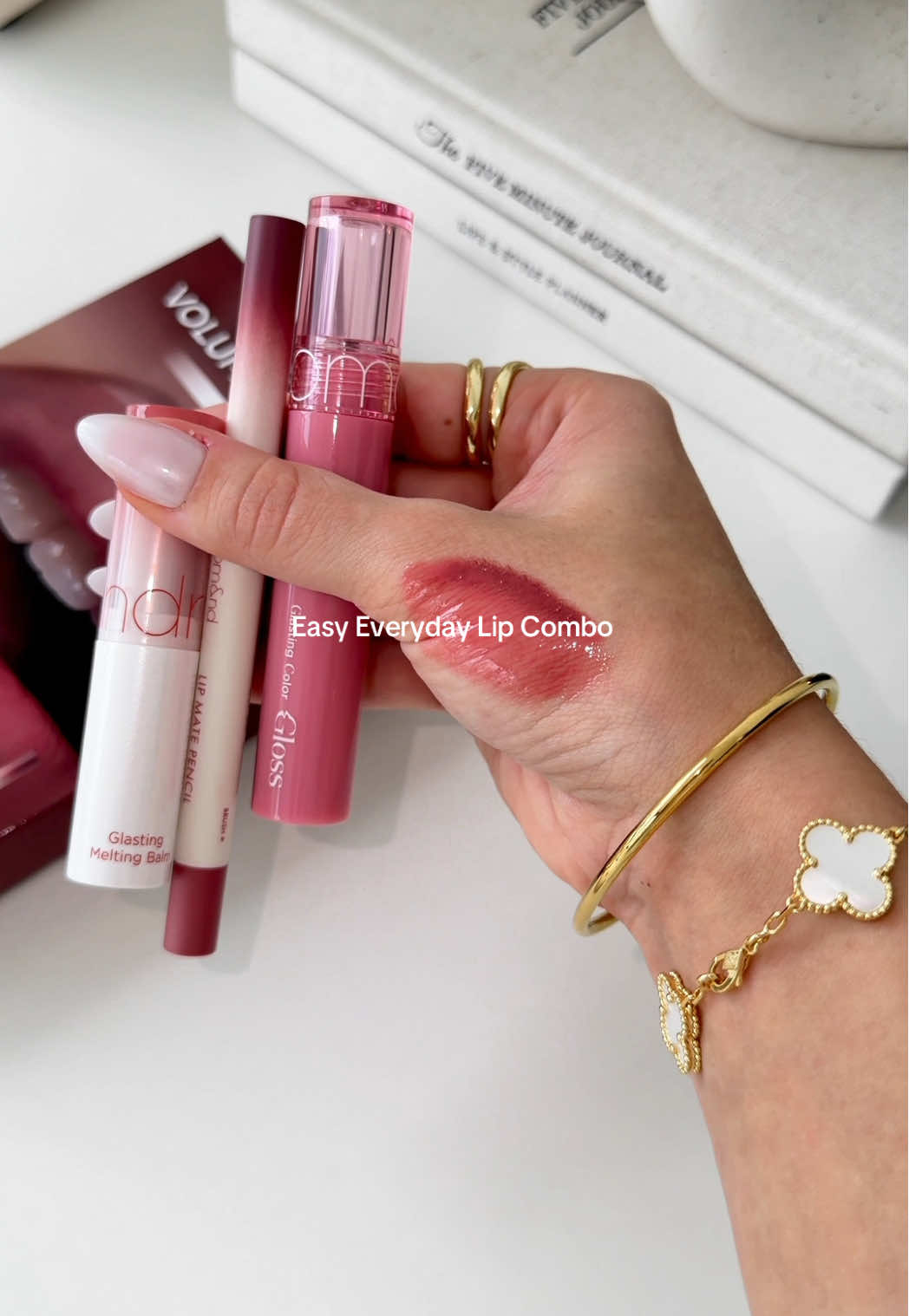 #romand #volumehacktrio #lipcombo #makeuphack #tiktokshopcosmetics 