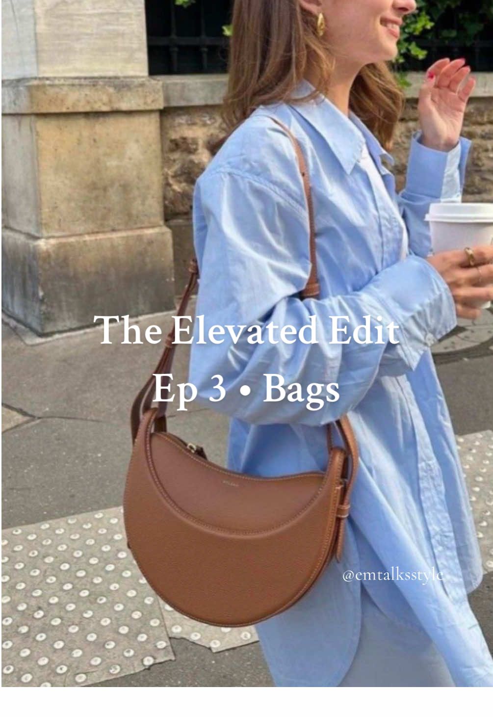 You don’t need tons of bags to create a cohesive wardrobe, start with these three staple categories! You’ll thank me later✨ #styletips #fashion #capsulewardrobe 