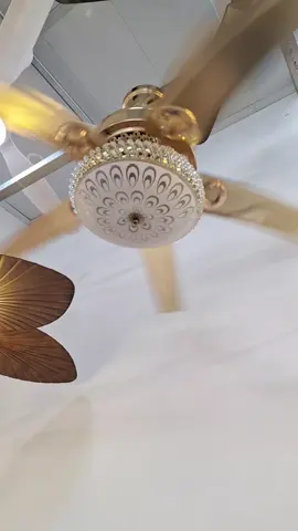quạt trần pha lê 5 cánh #quatran #tongkhoquatdenhuongtu #xuhuong 
