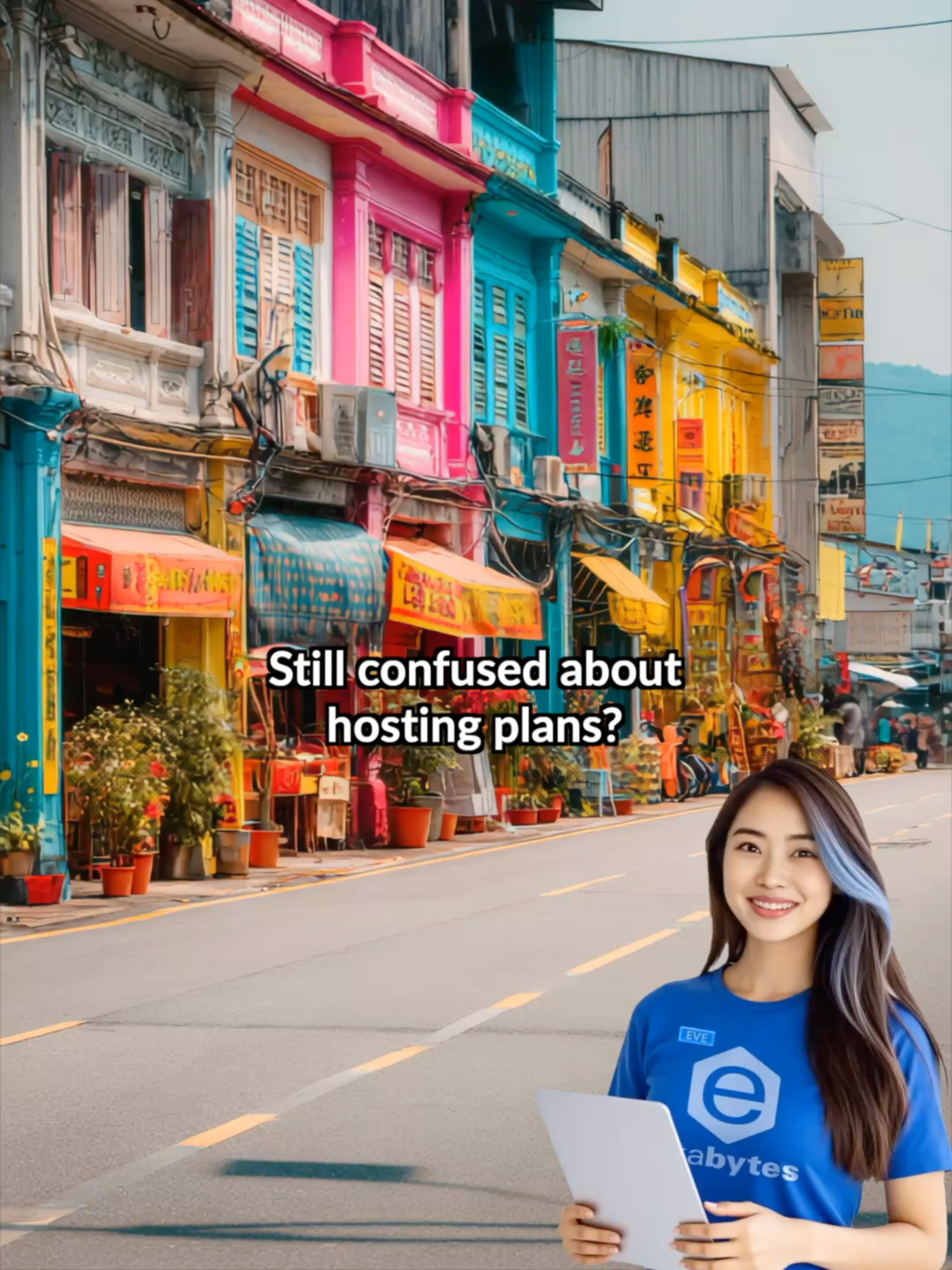 Still confused about hosting plans? Think of it like choosing a shop lot. The shop lot itself is your hosting—where your business runs. The address outside is your domain name—how customers find you. And the size or facilities? That’s your hosting package—decide based on how big you want to grow. With Exabytes AI Hosting, you can pick the right “lot” today, and expand anytime as your business needs. Simple, flexible, and ready to grow with you. Try Exabytes AI Hosting now. Or chat with me, Eve. #Exabytes #webhosting #AIHosting #website #GROWDigital #hostingtips