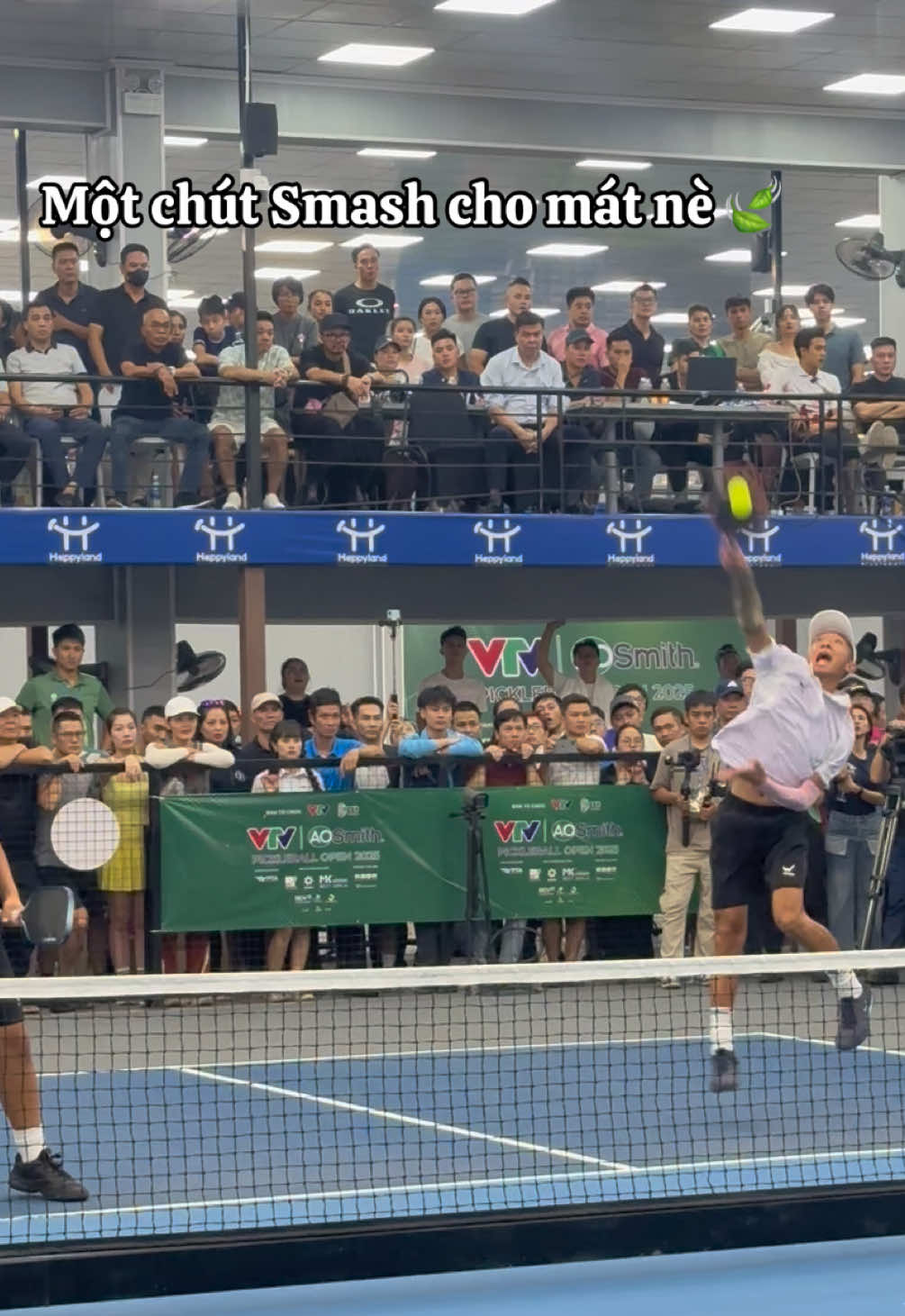 Một chút Smash cho mát nè 🍃 #pickleball #quangduongpickleball #baoduongpickleball #vtv 