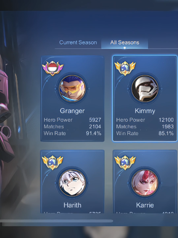 user joy ktmu Kimmy psti bahagia bgt yh #capcut #mlbb 