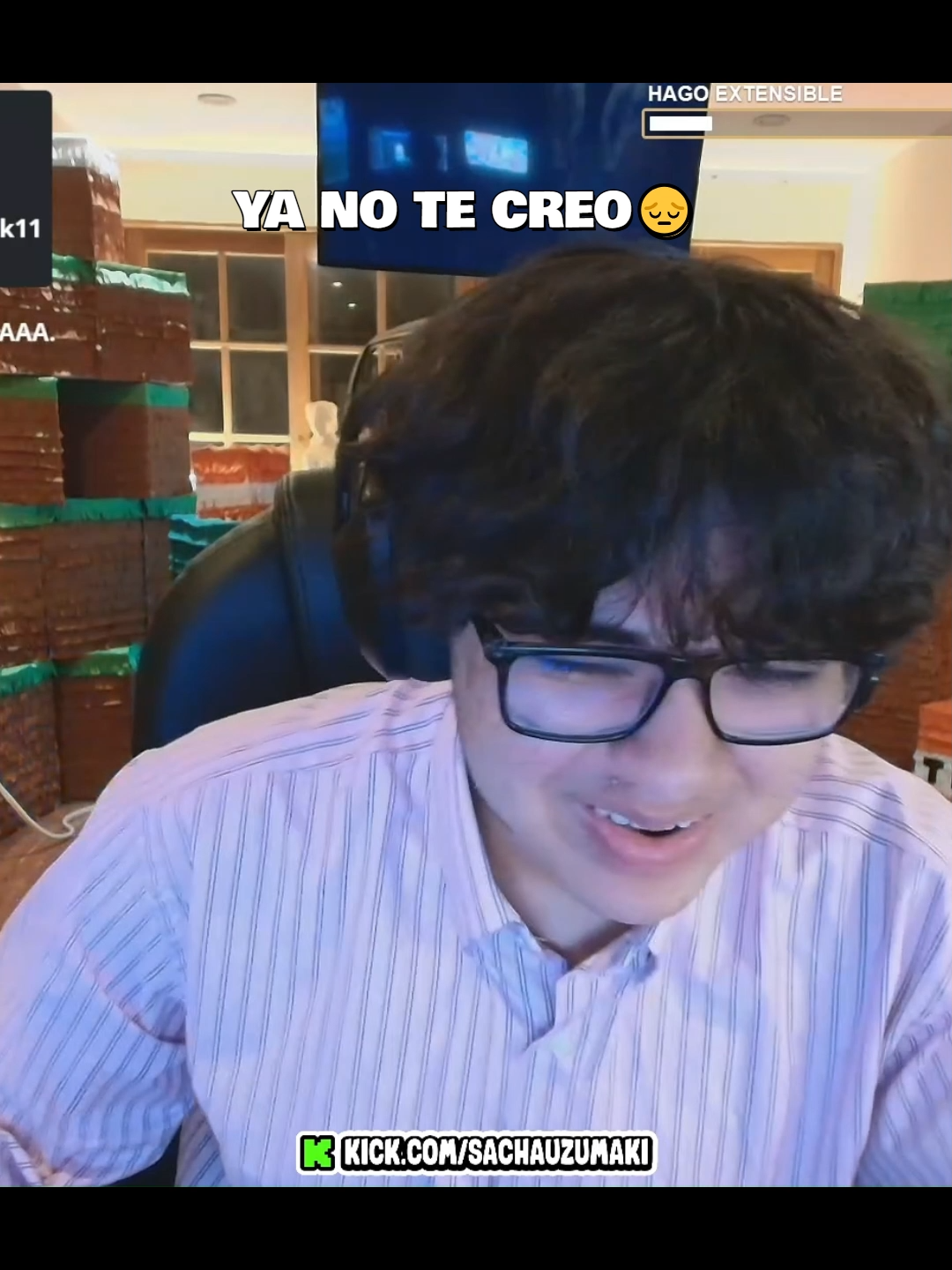 YA NO CREO MAS😔#sachauzumaki#sachauzumakiclips#kickperú#viralllllll#viralvideos#humortiktok#jajaja#streaming#humor#perú🇵🇪#fyp#kick#amigos#kickperu💚