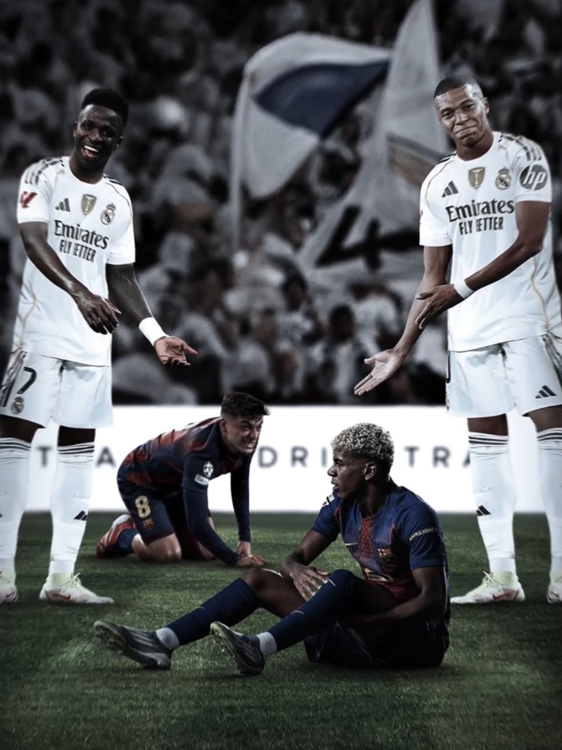 dua org ini kayak dendam banget sama kipli dh 🗿#lamineyamal #vinicius #carreras #fyp #realmadridfc 