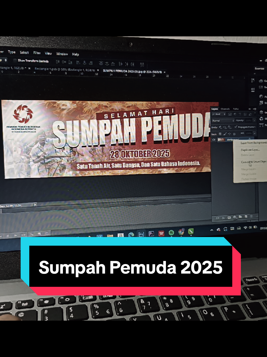 #sumpahpemuda #purbalingga #indonesia #design #trend 