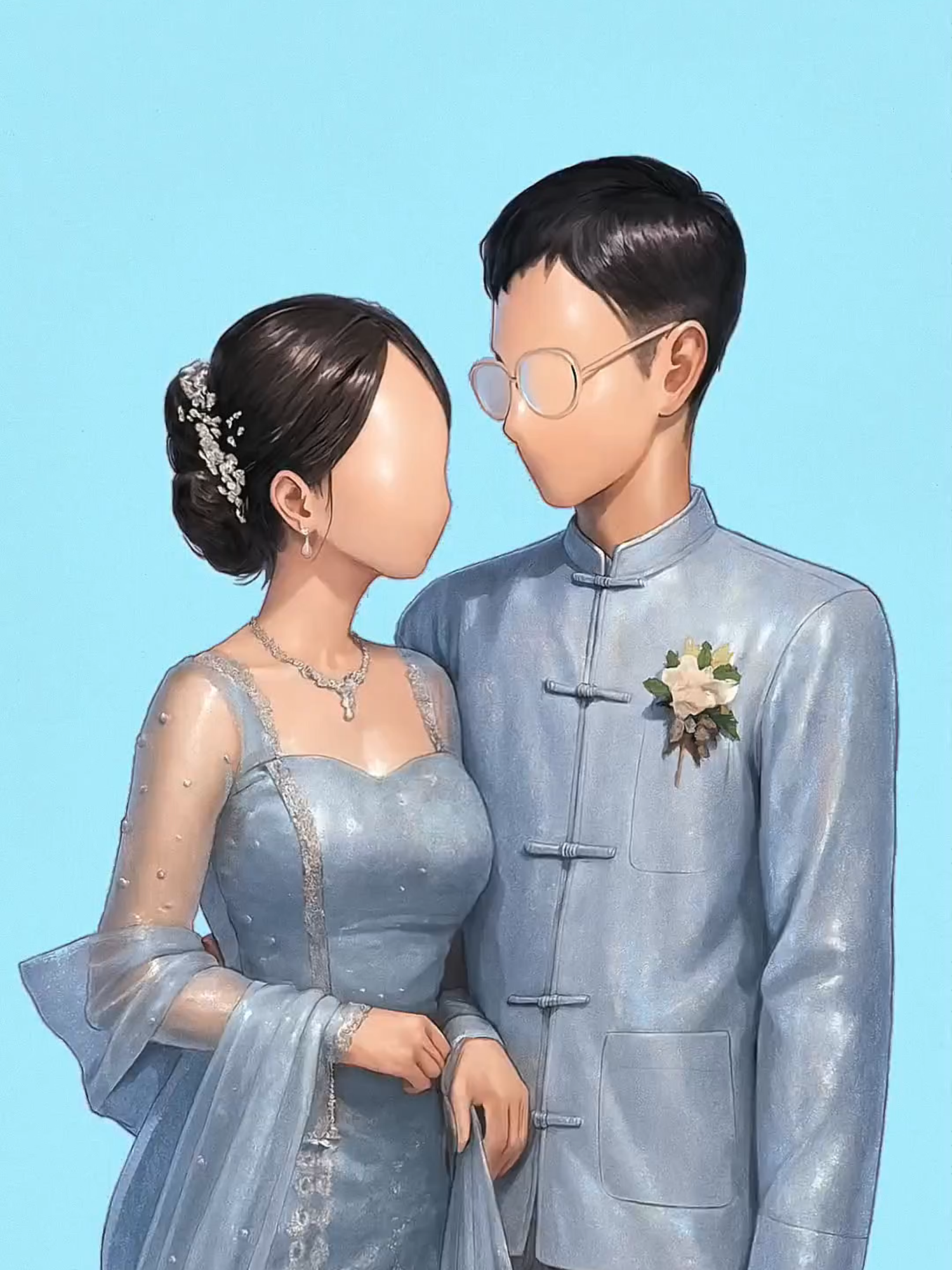 မင်္ဂလာဆောင် လက်မှက်ထိုးပွဲမှာ ပုံလှလှ‌လေး ရိုက်မယ့် သတို့သား သတို့သမီးတွေအတွက် #aMuuaPerture #burmese #မင်္ဂလာဆောင် #စုံတွဲ #အတွဲ  #facelessart #illustration