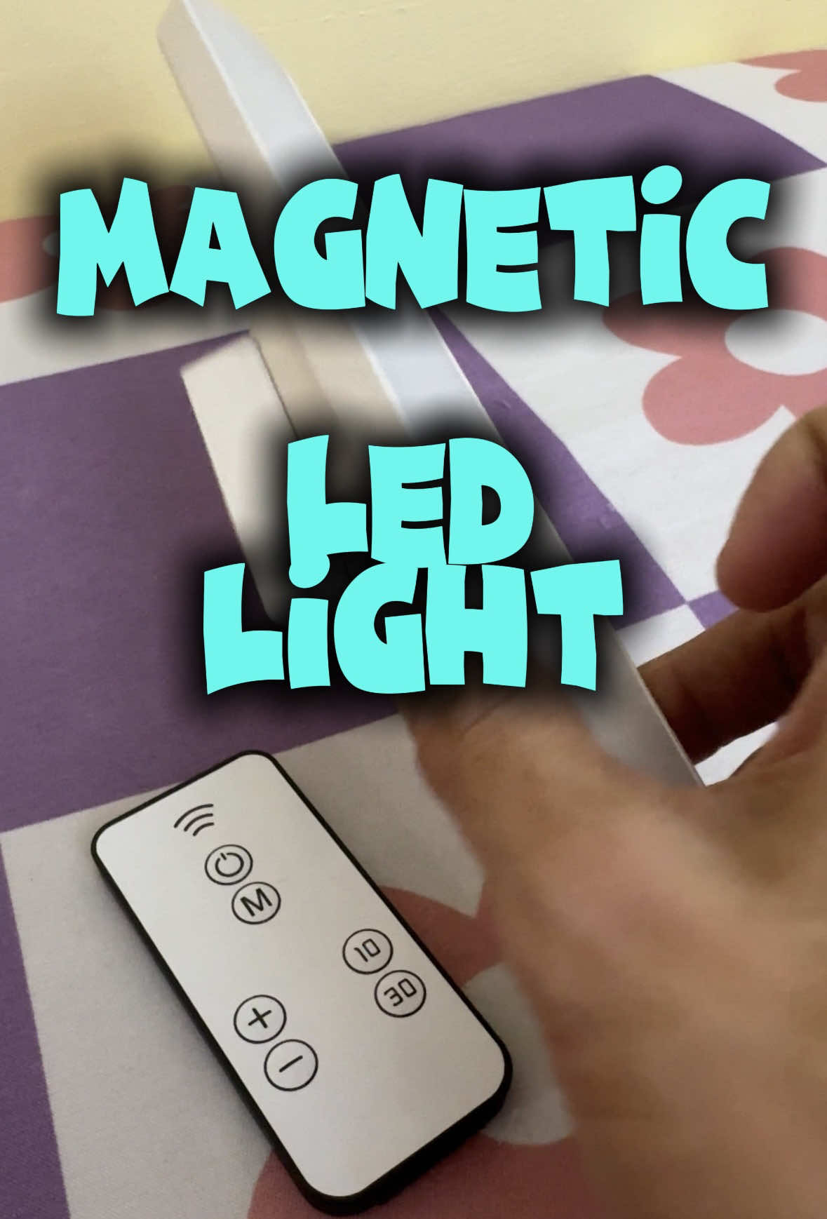 magnetic LED lights..panalo to budget friendly lang#magneticlamp #light #lamp #ledlight #lights 