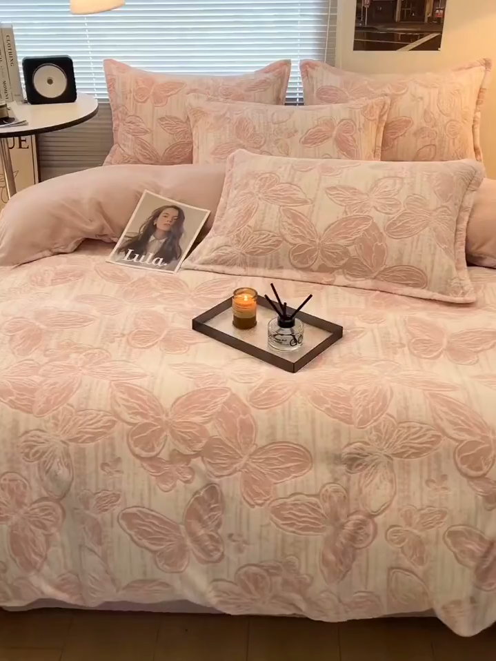 ชุดผ้าปูที่นอน สีน่ารักไม่พอลายคือจึ้งไปอีก สวยมาก 🦋🎀💖 #fypシ゚ #ฟิดดดシ #ฟิด #fyp #ฟิดดดดดดดดดดด🥺 #ป้ายยา #ของดีบอกต่อ #แต่งห้องนอน #ของมันต้องมี #เชียงใหม่ #มินิมอล #รีวิว #เจ้าหญิง