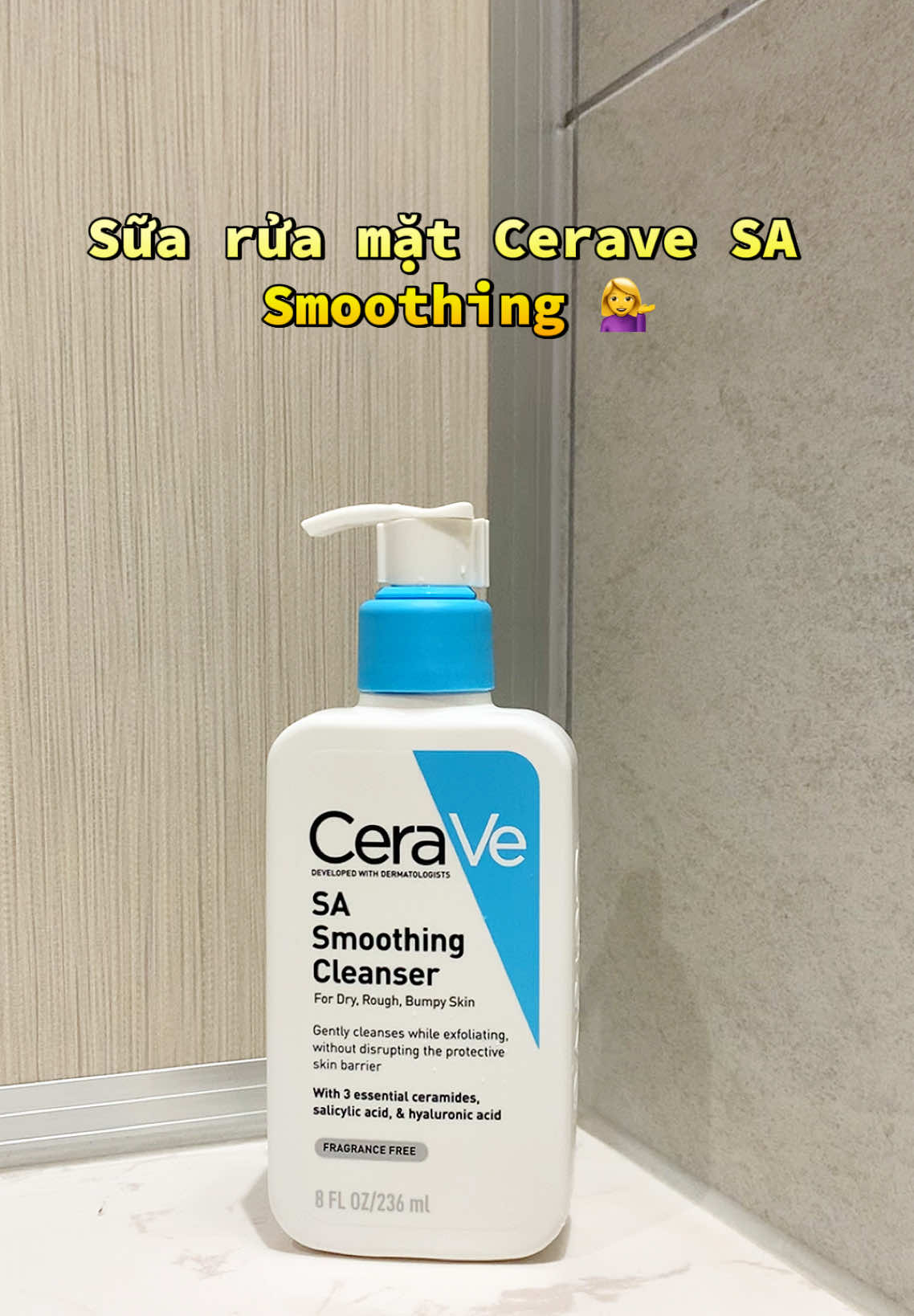 🆘Dành cho da có nhiều mụn ẩn, mụn đầu đen, da sần sùi, khô ráp 🛒#suaruamat #munan #mundauden #cerave #linhlan633 