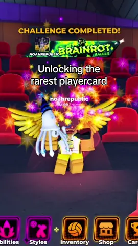 Unlocking the rarest player card BRAINROT BALLER 🤑🤑🤑🤑 | POV: VBL SENIOR DEVELOPER #roblox #volleyball #update #fyp #volleyballlegends