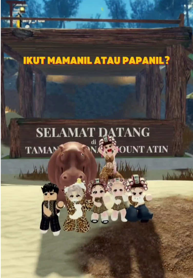 Lopyuuu buat anak2 mpokk 😘 Buat papanil terserahh wlee 🤪 #roblox #gunungatinroblox #trendroblox #fyp #mpokjamilah 