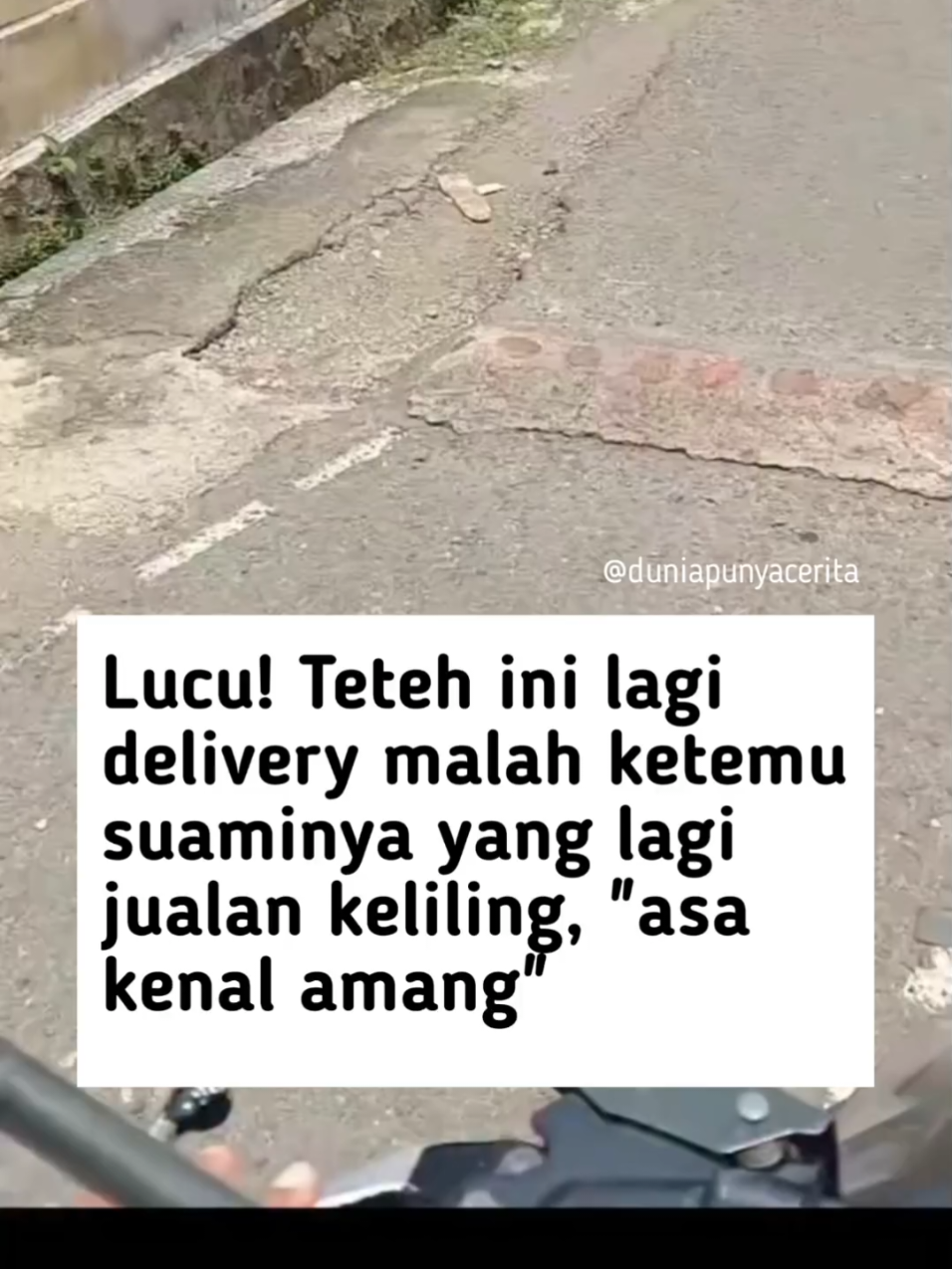 Gemes banget aa sama tetehnya saling becanda pas lagi berjuang nyari nafkah😂 🎬 chandu_food.cjr