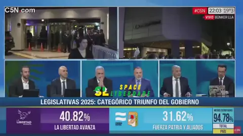 Jornalistas de esquerda abandonam o estúdio e vão embora após o resultado das eleições argentinas serem declaradas e Milei sair vencedor #milei #mileipresidente #mileiargentina 