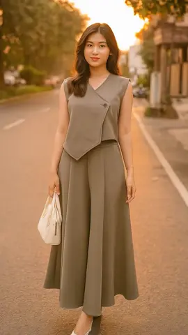 rekomendasi Nara Vest dan rok set wanita #rokset #setwanita #setrokvest #naravest 