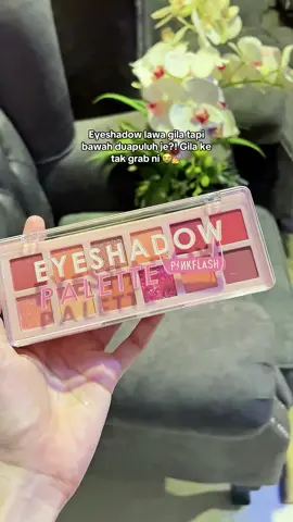 Warna semua lawa wehh😭 #eyeshadowpalette #pinkflash #pinkflashbeauty #eyeshadow 