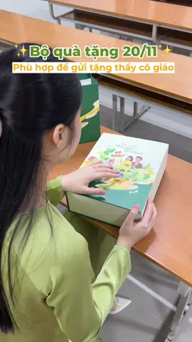 Bộ quà tặng 20/11 tặng cô giáo SIÊU Ý NGHĨA - GIÁ CHỈ TỪ 300k 🌟 #lasonvietnam #20thang11 #nhagiaovietnam #quatang #qua2011 