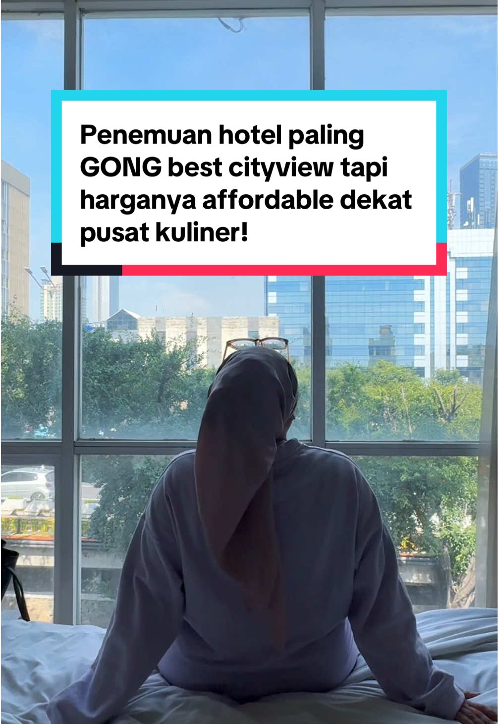 Penemuan paling GONG di 2025 ini, hotel dengan cityview, dekat pusat kuliner & transportasi umum. Cocok banget buat yg suka eksplore jakarta, atau yang pulangnya suka kemaleman langsung aja pesen lewat aplikasi Reddoorz, pake kode promo YUKNGINEP buat dapet diskon tambahan!  #redtravelers #reddoorz #bukasemuapintu #hotelcityview #tuku 