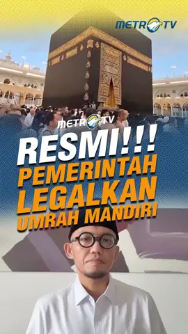 Pemerintah telah resmi melegalkan ibadah umrah secara mandiri. Keputusan ini tertuang dalam UU No.14 Tahun 2025 terkait Penyelenggaraan Ibadah Haji dan Umrah. #tiktokmetrotv #beritaviral #viral #tiktokberita #metrotv #fyp #videoviral #umrahmandiri #ibadahhajidanumrah #ibadahumrah #umrah #ibadah