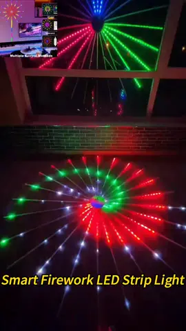 Mukhang totoong fireworks #christmaslights #fireworks #christmasdecor #ledlight 