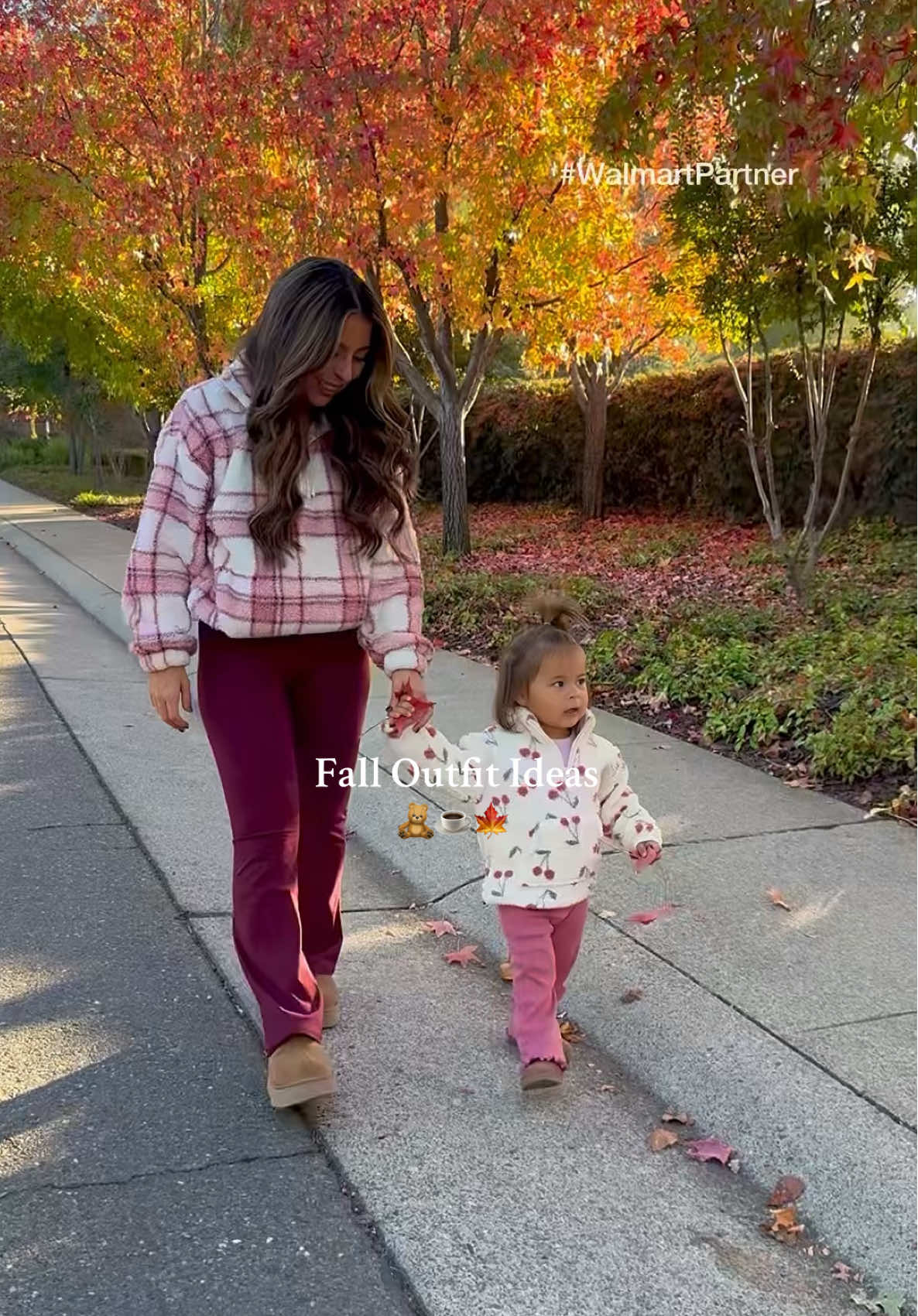 #WalmartPartner My recent @Walmart order might just be one of my favorites to date!! 🤩🤩 So many elevated sweaters and fall basics at incredible prices. I even grabbed Harlow this sherpa pullover and flared leggings set for just $15! The good stuff always goes fast, so grab yours now! #WalmartFashion