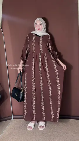Dress rayon bikin adem banget 🥰#dress #dressviral #dresskekinian 