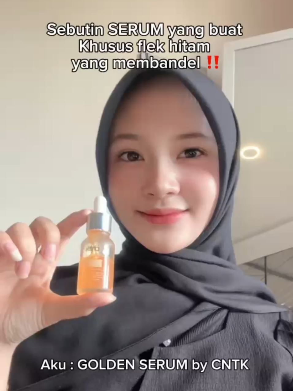 Serum golden khusus flek hitam yang membandel, buat kamu yang punya permasalahan flek hitam, bisa langsung co sekarang 💛 #cntk #cntkskincare #skincarebpom #kulitglowing #kulitkusam 