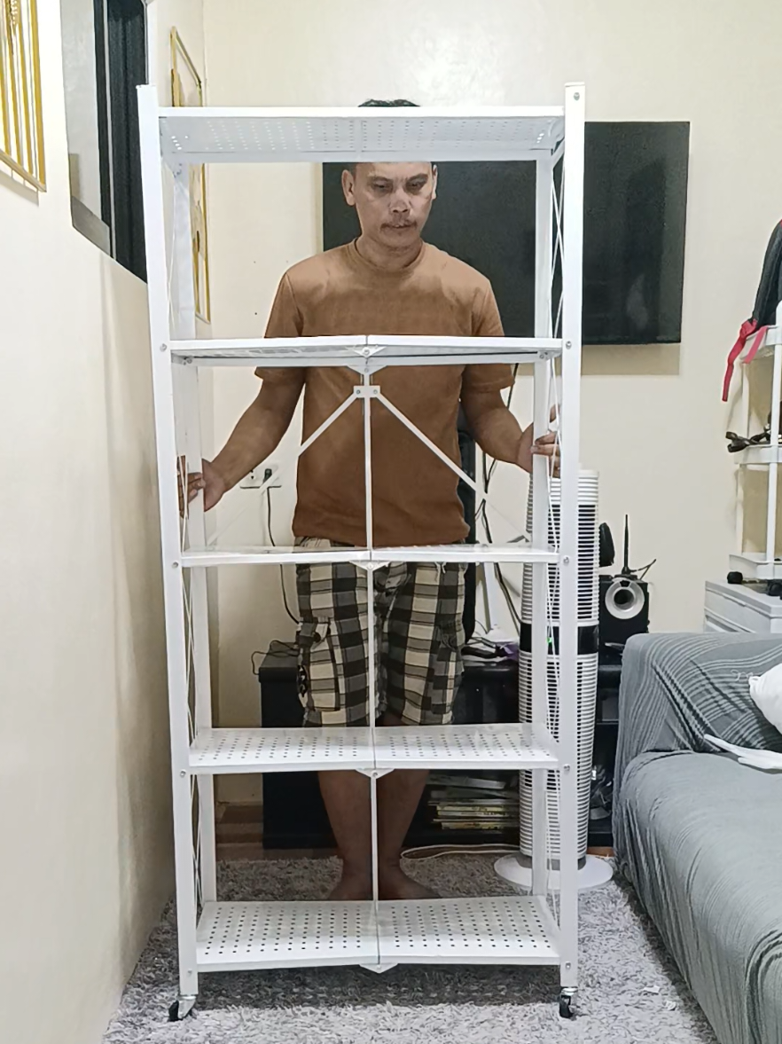 Kitchen Rack foldable with wheels #KitchenRac #wheels  #foldable 