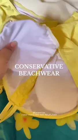 ⋆｡‧˚ʚ🍋ɞ˚‧｡⋆ #swimsuit #swimwear #conservativeswimsuit #beachoutfit #beachwear 