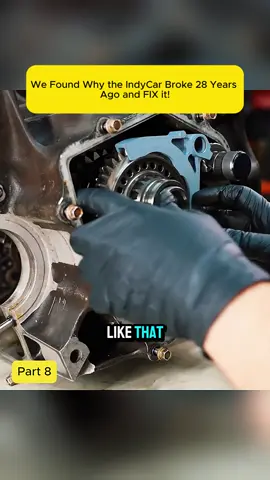 p8 We Found Why the IndyCar Broke 28 Years Ago an#car #engine #fyp #engineering #repair 