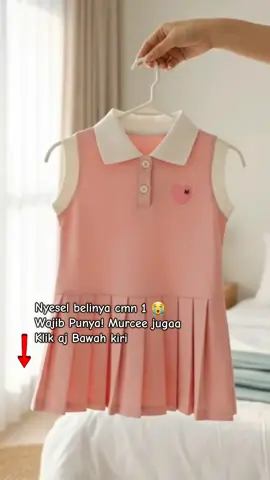 Nyesel belinya cmn 1 😭 bahan adem baju cantik, si kecil betah banget pakenyaa ✨️ Bunda wajib punya baju anak perempuan yang satu ini. #bajuanakperempuan #bajuanakperempuanimport #ootdfashionanak #fashionanakcewek #fypanak 