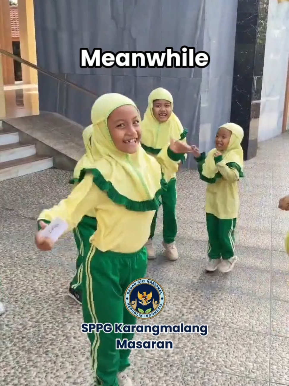 Sehappy itu kalau MBG datang, sehat-sehat ya dik adik 🤗 #mbg #makanbergizigratis #sppg #sragen #mbglovers❤️ 
