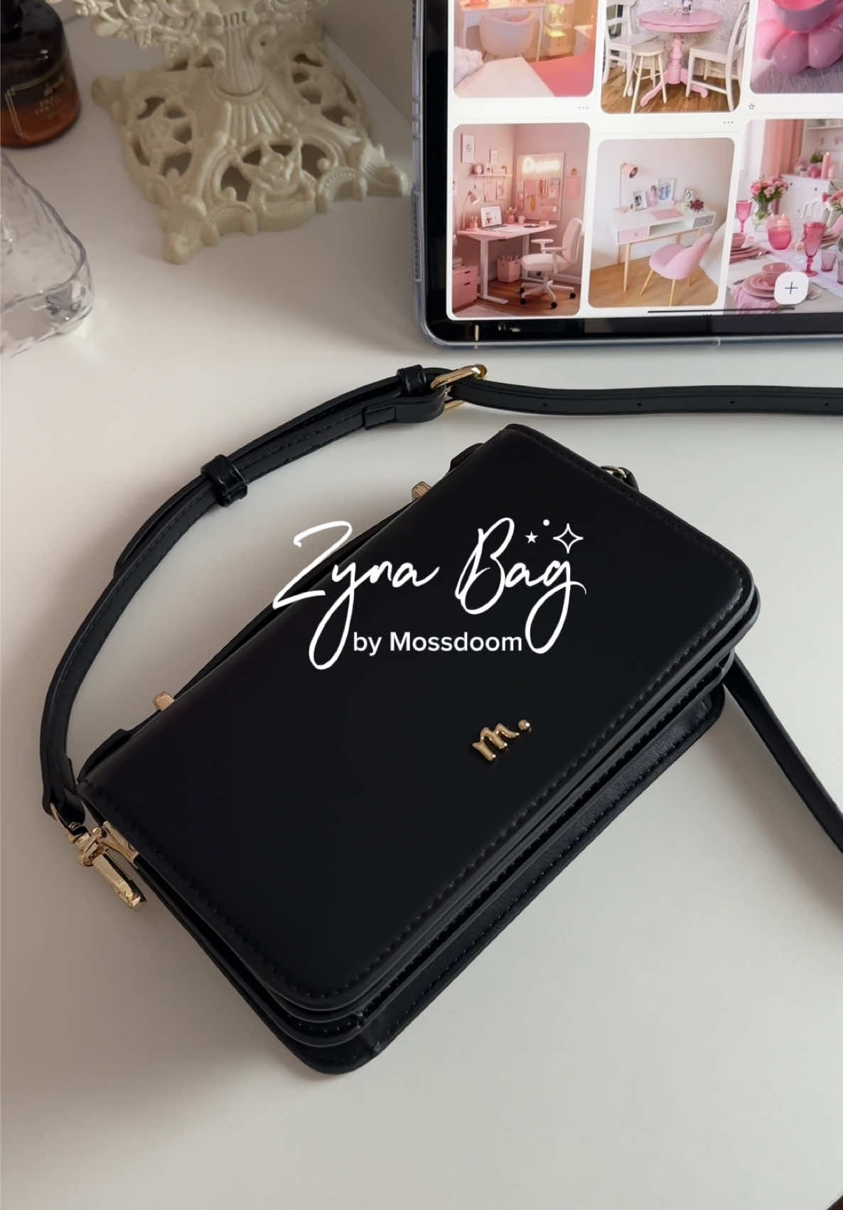 Stay tuned as another classy bag will arrived this October 29! ✨🖤 @MOSSDOOM PH #mossdoom #zynabag #womensbag #slingbag #handbag
