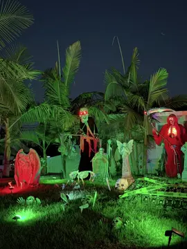 万圣节快到了 祝大家万圣节快乐#万圣节 #夜晚 #热门 #夜晚的美景 