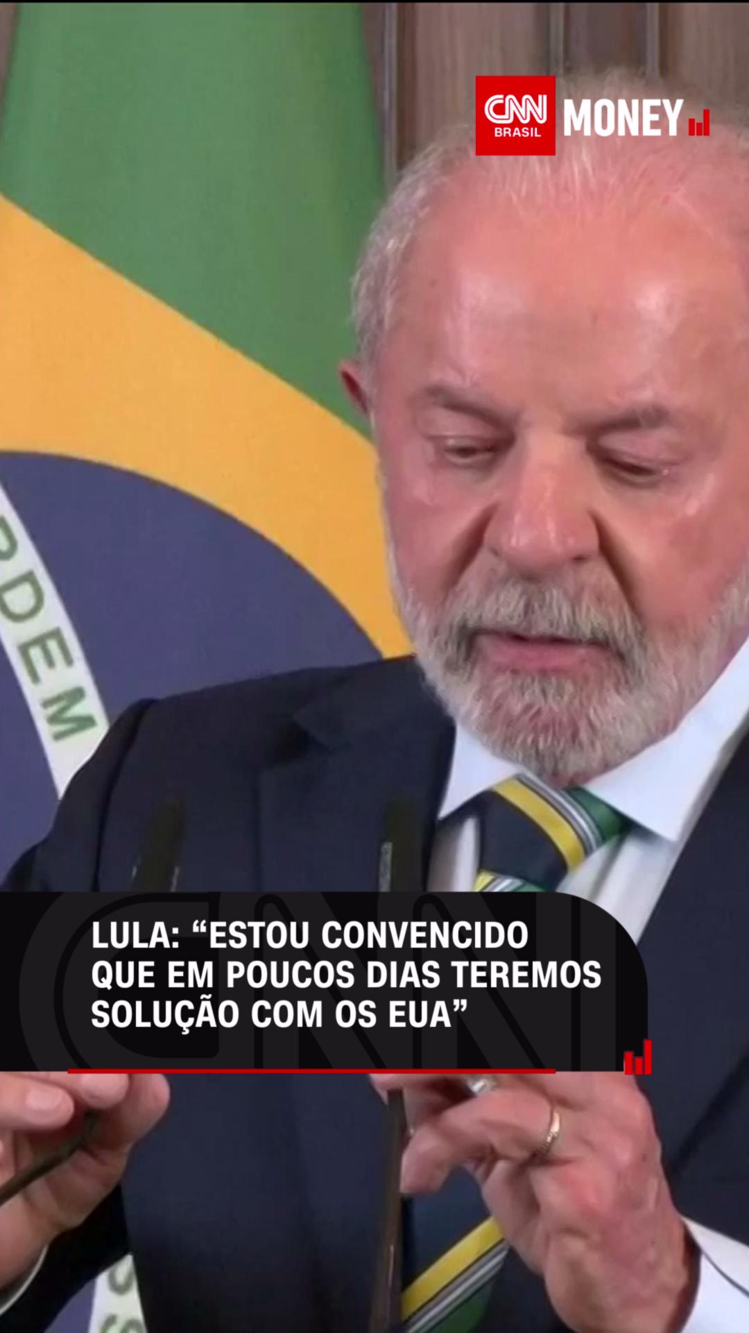 APÓS ENCONTRO COM DONALD TRUMP O presidente Lula (PT) disse, na madrugada desta segunda-feira (27), que está convencido de que em poucos dias haverá uma 