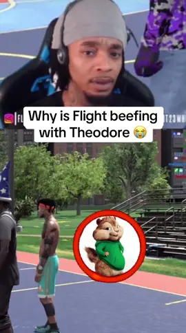 Flight got cooked by Theodore Chipmunk 😭 #fyp #flightreacts #2k26 #funny #viral 