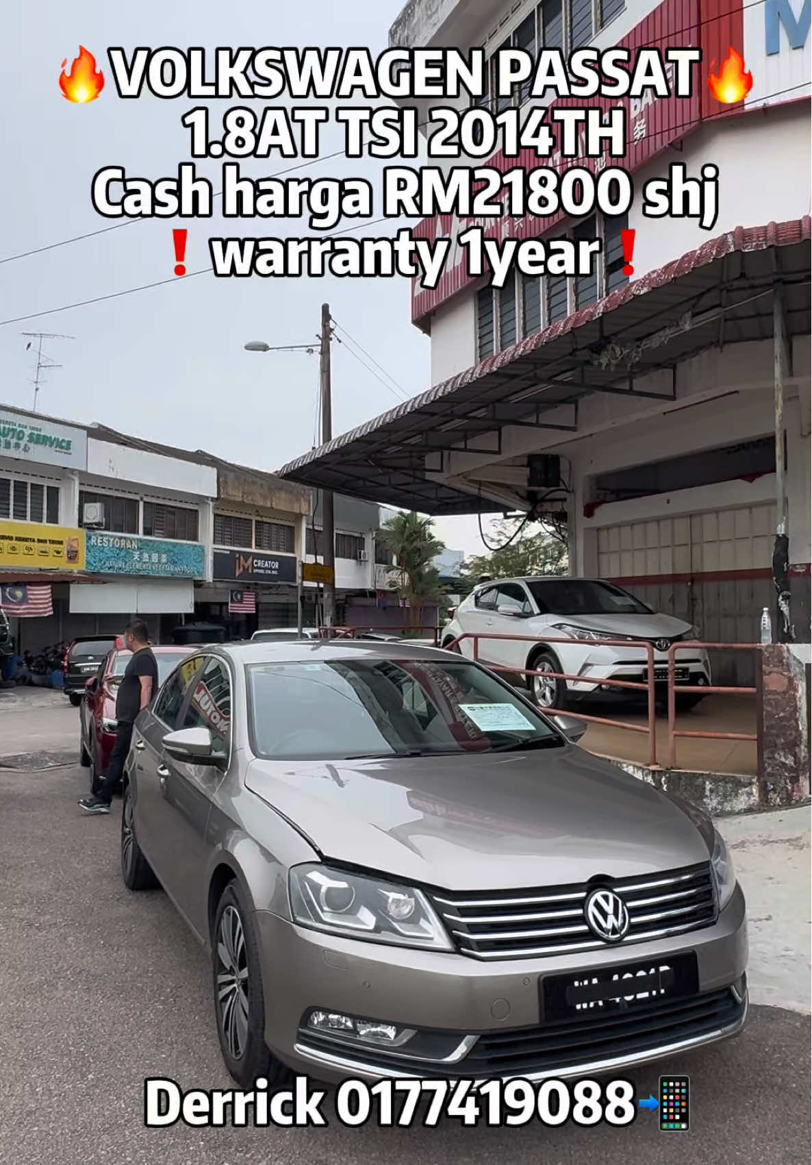 🚘VOLKSWAGEN PASSAT 1.8AT TSI 2014TH🚘 ❗️warranty 1year ❗️ Paling murah, harga cash RM21800sahaja. .  ☎️ Derrick 𝟬𝟭𝟳-𝟳𝟰𝟭 𝟵𝟬𝟴𝟴 ✅ https://wa.me/message/4Z4BS3YEHY4TL1 #Vlog #offer #kereta #tik_tok #keretacantik    