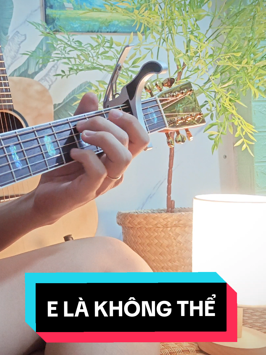 E Là Không Thể #guitarchill #guitarfingerstyle #guitarsolo #guitar #elakhongthe 