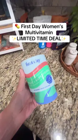 Made with real nutrients, not fillers — helps with energy, mood, and daily balance. #FirstDayVitamins #WomensHealth #DailyVitamins #WellnessRoutine #TikTokWellness 