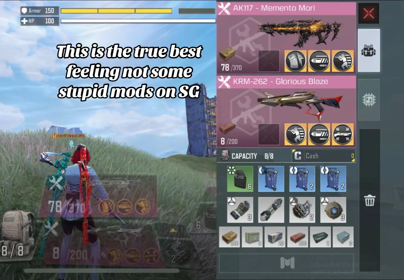 Eto yung legit na best feeling di yung naka vertical at lateral ka sa wantap ano yan ar tapos yung ar naka hipfire nak nampucha #codm #cod #codmobile #codmbr 