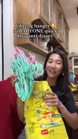 Ang dami ko na palang na ipon na hanger dahil ky babyone quickdry diaper #babyonequickdrydiaper #babyonequickdrydiaper50pcs #babyonediaper #diaper #fyp 