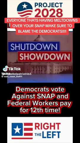 #governmentshutdown #liberal #independent #conservative #republican #democrat #leftist #progressive 