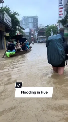 Flooding in Hue at the moment. Doesn’t look like I’ll be seeing the imperial city today.  #vietnamtravel #backpacking #traveldiaries #huevietnam #backpackingvietnam 