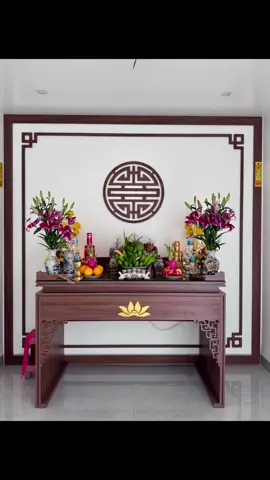 Phòng thờ phong cách đơn giản tối ưu chi phí.#thietkekientruc #thietkephongtho #xuhuongtiktok #noithathiendai #noithatphongtho 