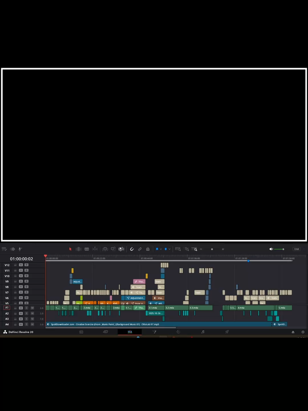 timeline của huster #edit #davinciresolve #fyp #viral