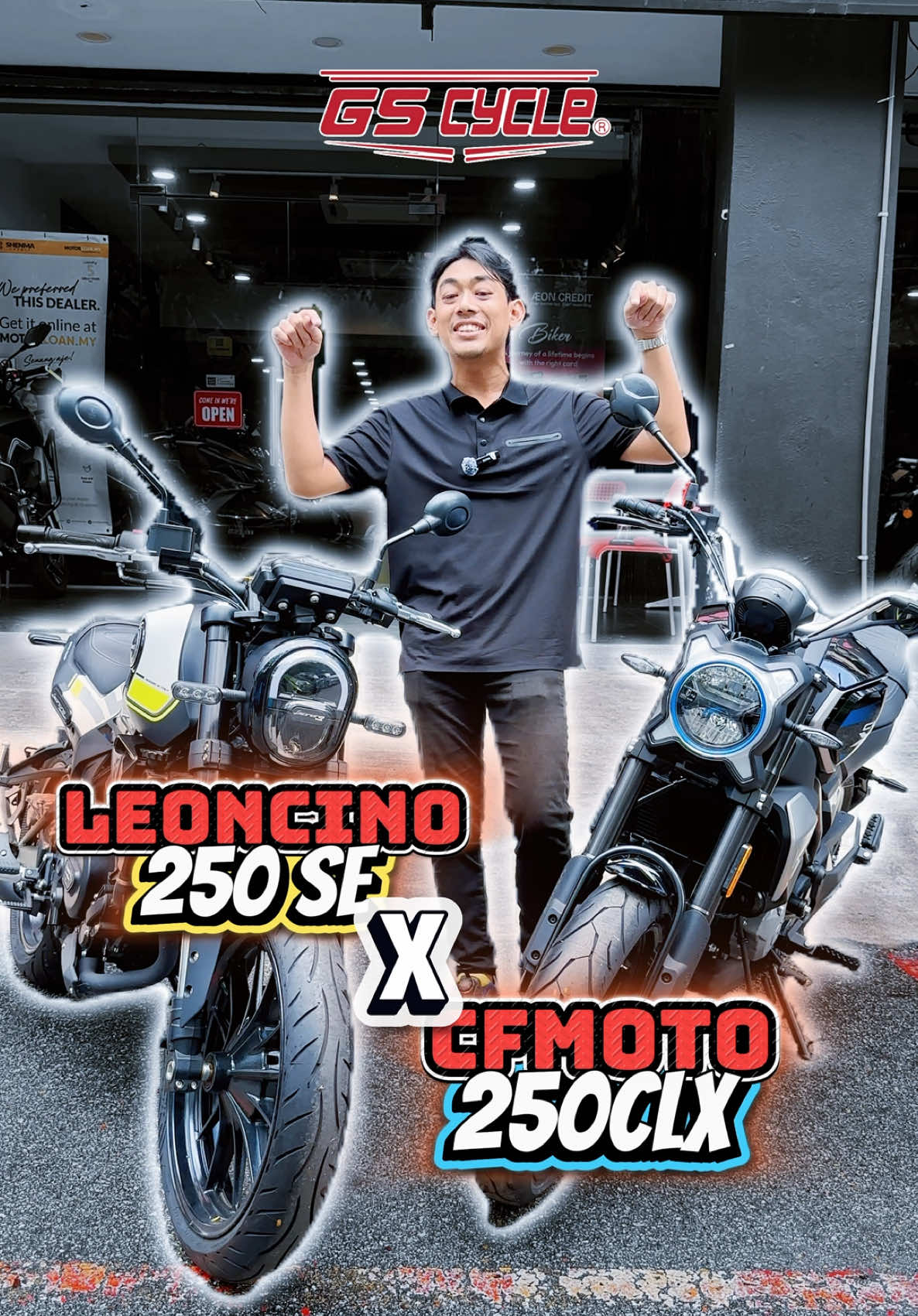 CFMOTO 250CLX ke Benelli Leoncino 250 SE? Tak kisah lah yang mana tapi dekat GS Cycle, dua-dua motor ni siap ZERO DEPOSIT! 