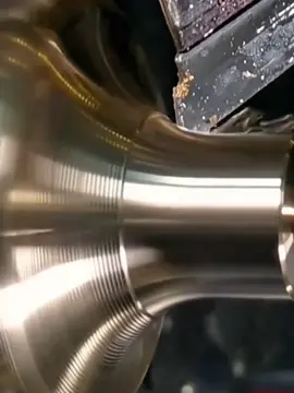 So cool what cnc lathes make 👍😍#workshop #engineering #CNC #CNCmilling #cuttingedgeengineering 