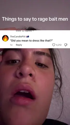 Things to say to rage bait men#ragebaiter #ragebait #ragebaitqueen #viral #fypシ 